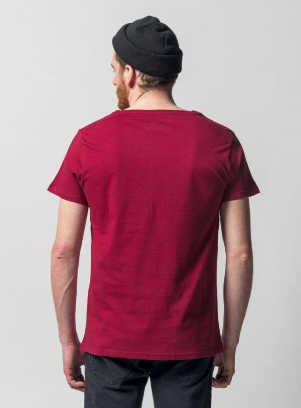 Pánské udržitelné tričko Melawear červené