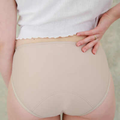 Sayu Menstruační kalhotky vyšší hladké tělové